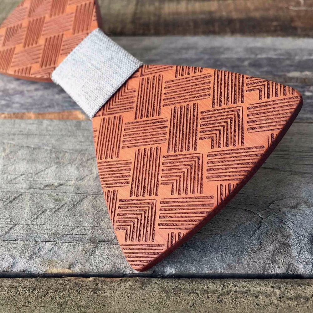 Men's Wooden Bow tie